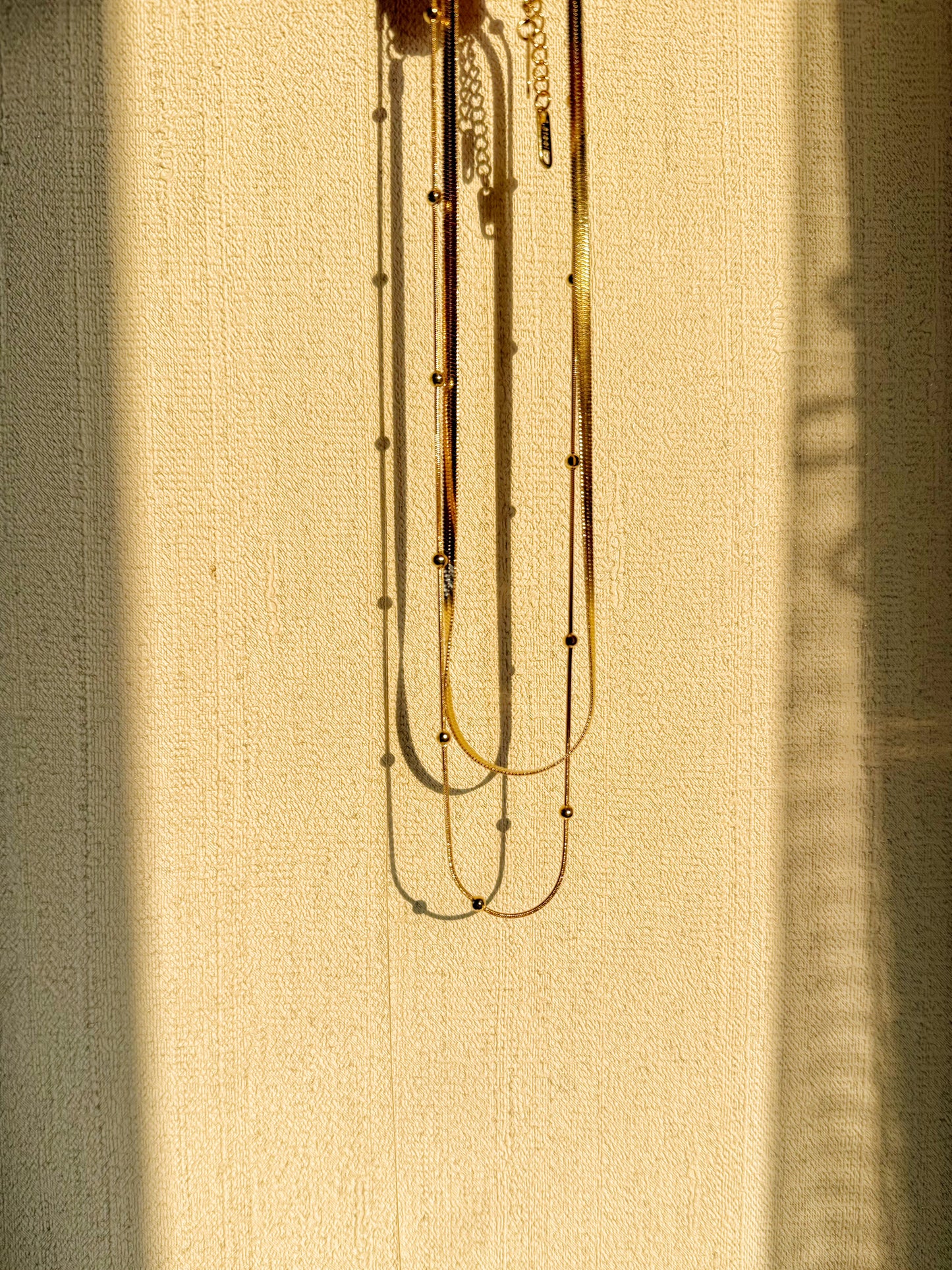 Golden Double - Layered Necklace