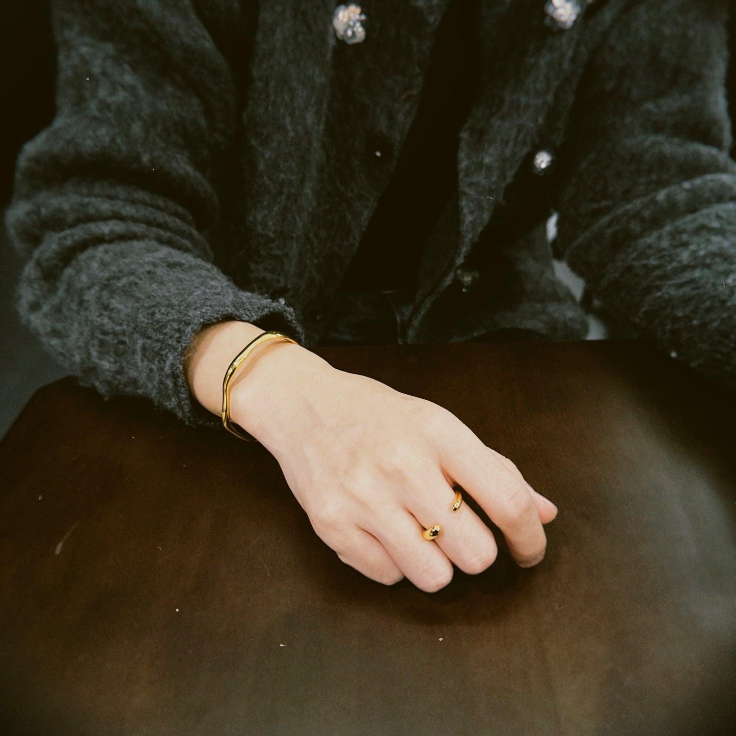 Trendy Gold - Chain Cuff